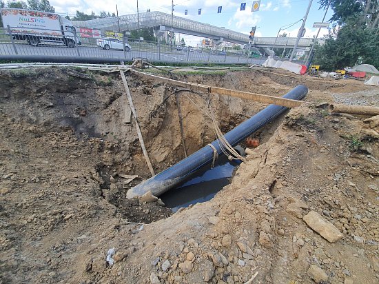 Реконструкция водопровода города Екатеринбург